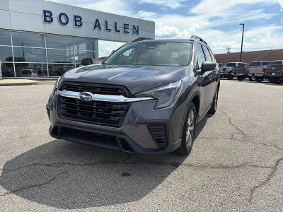 2025 Subaru Ascent Premium 7-Passenger in Magnetite Gray Metallic — front three-quarter view
