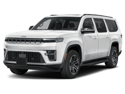 2026 Jeep Grand Wagoneer L Limited Reserve in Bright White Clearcoat — front three-quarter view