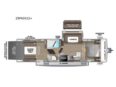 2023 Forest River RV Cherokee Wolf Pack - Photo 2