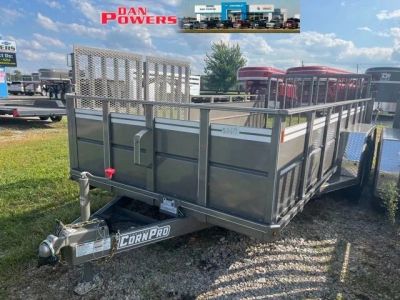 2022 CORN PRO UT-16 L Base in Pewter — front three-quarter view