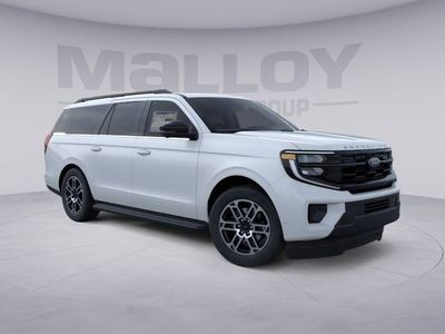 2026 Ford Expedition Max Active in Space Silver Metallic — front three-quarter view