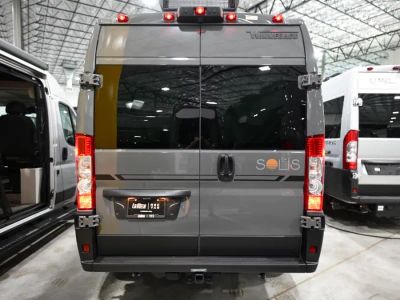 2027 Winnebago SOLIS — rear three-quarter view