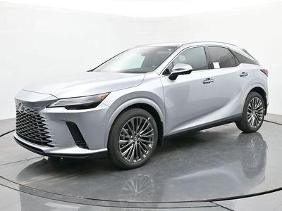 2026 Lexus RX 350 LUXURY AWD in Iridium — front three-quarter view