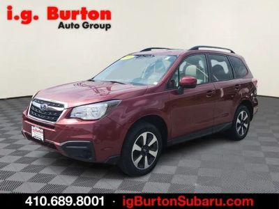 2018 Subaru Forester — rear three-quarter view