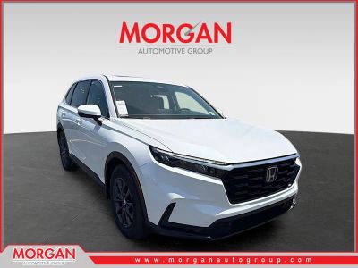 2026 Honda CR-V EX-L in Platinum White Pearl — front three-quarter view