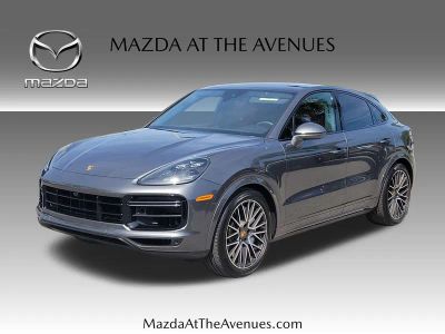 2020 Porsche Cayenne Coupe Turbo — front three-quarter view
