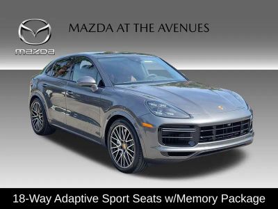 2020 Porsche Cayenne Coupe — rear three-quarter view