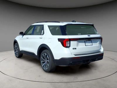 2026 Ford Explorer — rear three-quarter view
