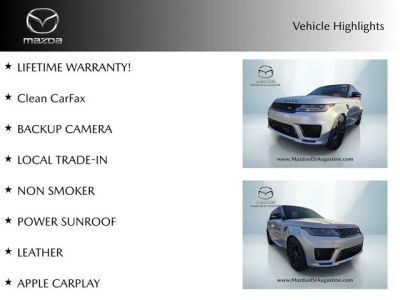 2021 Land Rover Range Rover Sport — side profile view