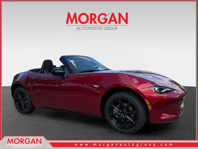 2026 Mazda MX-5 Miata Sport in Red — front three-quarter view