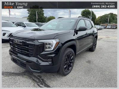 2026 GMC Terrain Elevation in Ebony Twilight Metallic — front three-quarter view