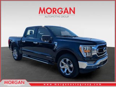 2023 Ford F-150 XLT in Blue — front three-quarter view