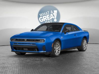 2026 Dodge Charger CHARGER R/T 2-DOOR AWD in Bludicrous Exterior Paint — front three-quarter view