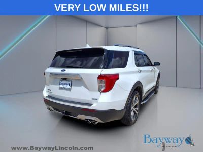 2020 Ford Explorer — interior view