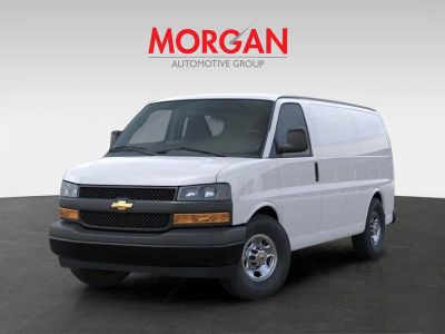 2026 Chevrolet Express Cargo Van — engine compartment view