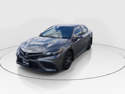 2024 Toyota Camry — rear three-quarter view