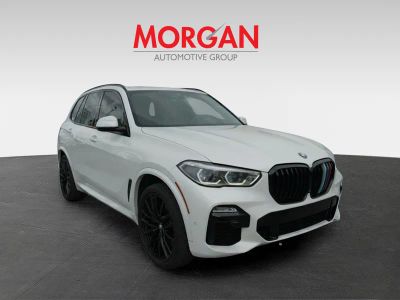 2021 BMW X5 — rear three-quarter view