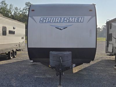 2022 Kz-rv Sportsmen — rear three-quarter view