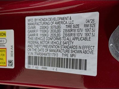 2026 Honda CR-V Hybrid — photo 35 view