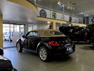 2014 Volkswagen Beetle Convertible — rear three-quarter view