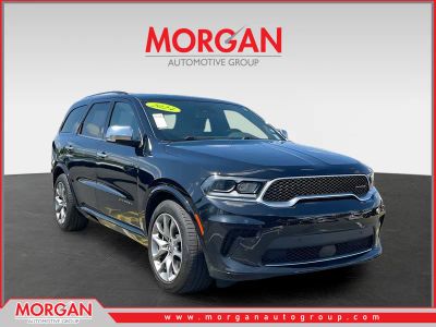 2024 Dodge Durango Citadel in Black — front three-quarter view
