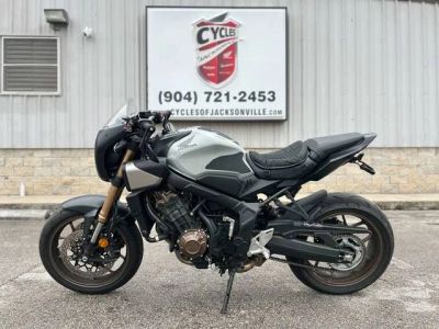 2024 Honda® CB650R — front three-quarter view
