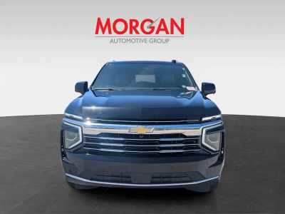 2025 Chevrolet Tahoe — rear three-quarter view