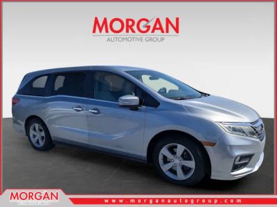 2019 Honda Odyssey EX-L in Silver — front three-quarter view