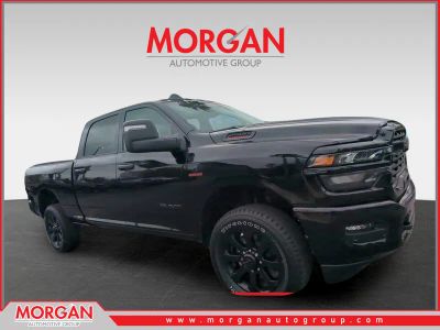 2026 Ram 2500 Big Horn in Black — front three-quarter view