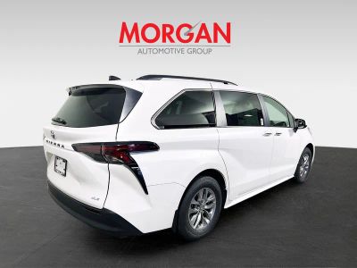 2026 Toyota Sienna — rear three-quarter view