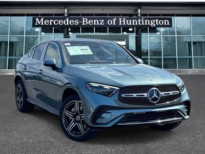 2026 Mercedes-Benz GLC 300 in Verde Silver Metallic — front three-quarter view