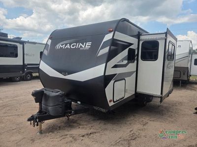 2022 Grand Design Imagine XLS — rear three-quarter view