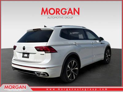 2022 Volkswagen Tiguan — rear three-quarter view