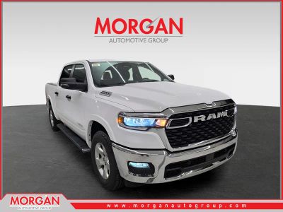 2026 Ram 1500 Big Horn in Bright White Clearcoat — front three-quarter view