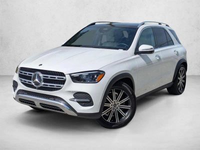 2026 Mercedes-Benz GLE GLE 350 SUV in Polar White — front three-quarter view