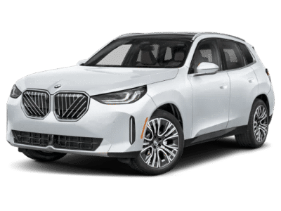 2026 BMW X3 30 xDrive in White — front three-quarter view
