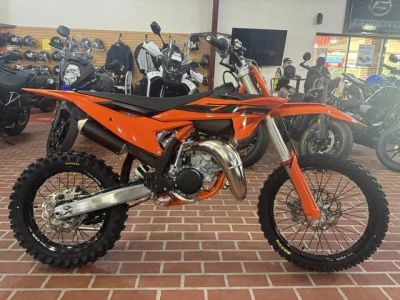 2025 KTM 85 SX 19/16 — front three-quarter view