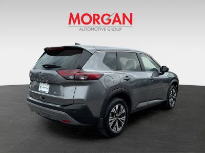 2023 Nissan Rogue — rear three-quarter view
