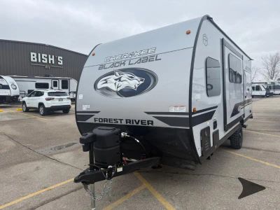 2026 Forest River RV Cherokee Wolf Pup Black Label — front three-quarter view