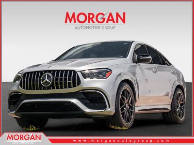 2026 Mercedes-Benz GLE 63 S AMG in Silver — front three-quarter view
