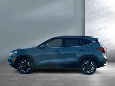 2026 Kia Seltos — rear three-quarter view