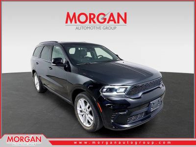 2024 Dodge Durango GT Plus in Black Clearcoat — front three-quarter view