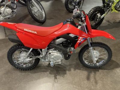 2026 Honda® CRF110F — front three-quarter view