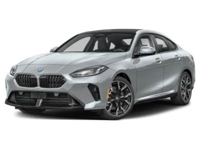 2026 BMW 2 Series 228 in Skyscraper Grey Metallic — front three-quarter view