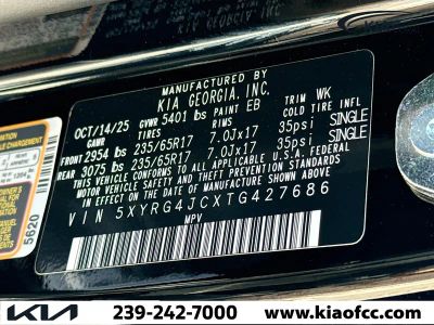 2026 Kia Sorento — photo 40 view