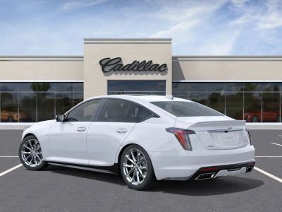 2026 Cadillac CT5 — rear three-quarter view
