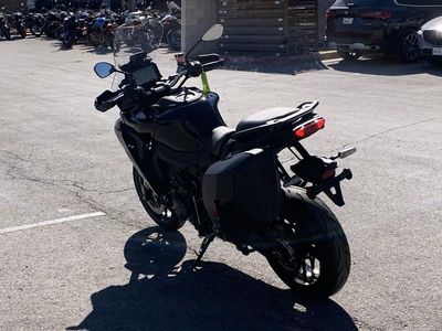 2025 Yamaha Tracer 9 — engine compartment view