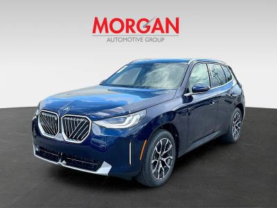 2026 BMW X3 — rear three-quarter view
