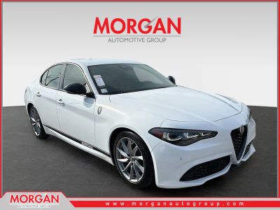 2024 Alfa Romeo Giulia Sprint in White — front three-quarter view