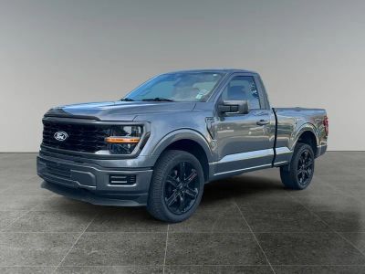 2025 Ford F-150 — rear three-quarter view